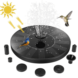 Solar Springbrunnen für Außen mit 6 Düsen 🌞🌿