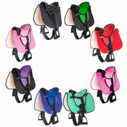 🐴🌟 PFIFF 103106 Sattelset für Shettys oder Holzpferde 🌟🐴