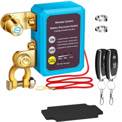 Drahtloser Ferngesteuerter Auto Trennschalter | Batterie Kill Switch 🚗🏍️🚜🛻🛥️