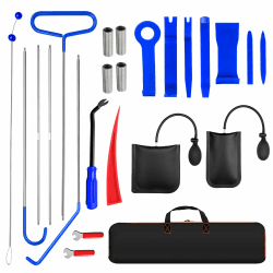 24PCS Professionelles KFZ Werkzeug-Set 🚗🔧 | Notfall Set zur Autoöffnung