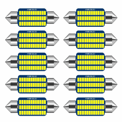 🚗🔆 Auto LED Innenbeleuchtung, 10 Stück 41MM 600 Lumen Auto Innen Beleuchtung 🚗🔆