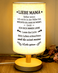 PRSTENLY Muttertagsgeschenke für Mama 🎁 Beste Mama Geburtstagsgeschenk Tischlampe