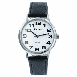 Ravel - Unisex - Armbanduhr mit großen Ziffern ⌚🔥