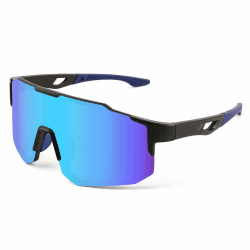 FEISEDY Sport Sonnenbrille Herren Damen Fahrradbrille Radbrille Verspiegelt 😎🚴‍♂️
