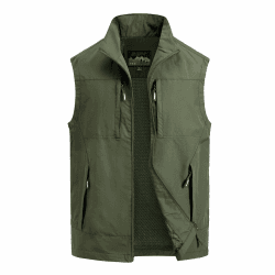 🌿🎣 MeiLayM Herren Outdoor Weste 🌞 Atmungsaktiv Anglerweste Sommer Schnelltrocknend