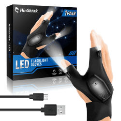 Hinshark LED-Lichthandschuhe - Geschenke für Männer und Frauen