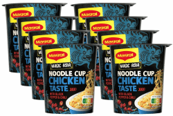 🍜 MAGGI Magic Asia Noodle Cup Chicken - 8er Pack (8x63g) 🍲