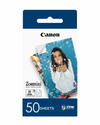 Angebot: Canon Zink™ Fotopapier - Selbstklebendes 5 x 7,6 cm (2x3") Fotopapier (50 Blatt)