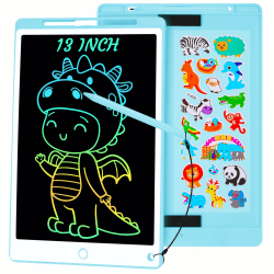 🎨 Damcyer LCD Schreibtafel für Kinder | Lernspielzeug mit Augenschutz | Multifunktional und Tragbar 🎁