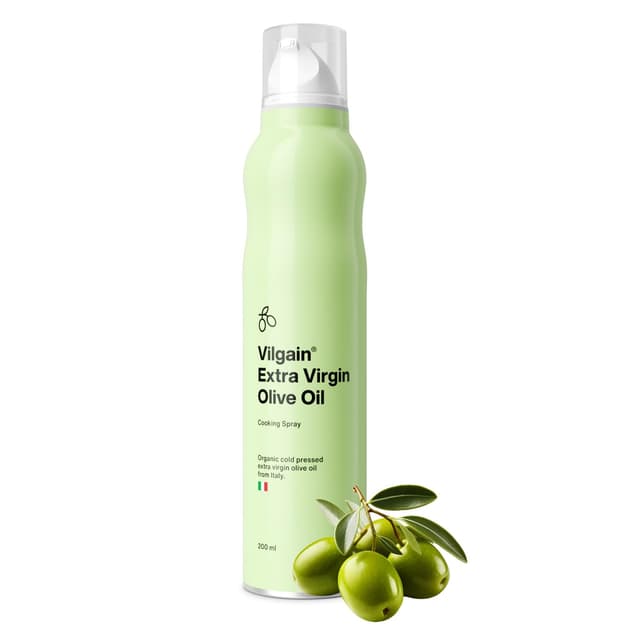 🌿 Vilgain® BIO Olivenöl Spray | Natürliches Öl-Kochspray 🍳