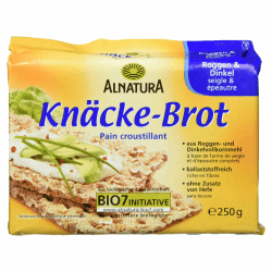 🌾 Alnatura Bio Knäckebrot Roggen und Dinkel, 250 g 🥖