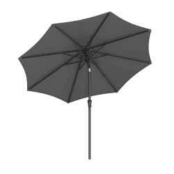 🌞🌂 SONGMICS Sonnenschirm 300 cm, UPF 50+, Strandschirm, beidseitig knickbar 🌂🌞