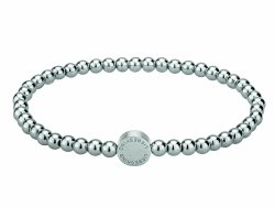 🎁 Liebeskind Berlin Beads-Armband aus Edelstahl mit Logotag - 50% Rabatt!