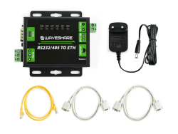 🔥 Waveshare Industrial RS232/RS485 to Ethernet Converter Dual Serial Ports TCP Server TCP Client UDP Server UDP Client HTTPD Client 🔥