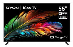 📺 DYON iGoo-TV 55U 139cm (55 Zoll) Google TV (4K UHD) Deal - Spare 100€!