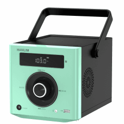 HANLIM Tragbarer CD-Player 20W Bluetooth-kompatibel 🎶📻🔊