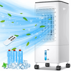 Klimaanlage Mobile Klimagerät Mobil ❄️ Energiesparend 60W 7h Timer Oszillierend