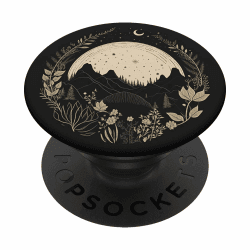 🌸🏞️ PopSockets Pop Grip: Boho Chic Floral Forest Nature Mountain Moon Hiking Camping 🏞️🌸