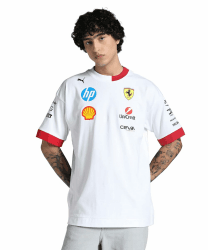 🏎️🔥 PUMA Scuderia Ferrari F1 2025 Oversized Fahrer-T-Shirt Angebot!