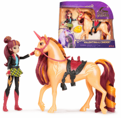 Unicorn Academy Valentina und Einhorn Cinder Set - Fantastisches Rollenspiel-Abenteuer für Kinder ab 4 Jahren 🦄🌈