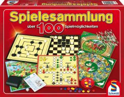 🎲 Schmidt Spiele 49147 Spielesammlung mit über 100 Spielmöglichkeiten für 2 Spieler 🎮