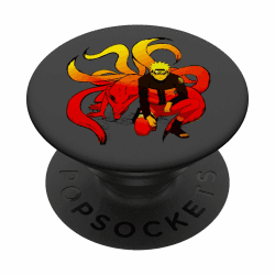 🦊 Naruto Shippuden Naruto und 9 Tails PopSockets Klebender PopGrip 🦊