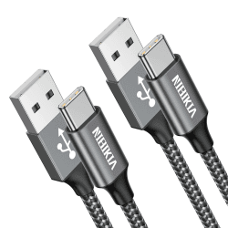 🔋🔌 USB C Kabel [2Stück/ 2M+2M] Schnellladekabel für Samsung Galaxy - Nur 5.87€!