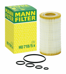 🚗 MANN-FILTER HU 718/5 X Ölfilter – Ölfilter Satz mit Dichtung - Für PKW 🛠️