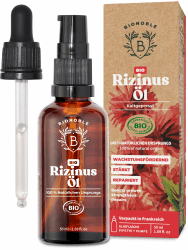 Bionoble Rizinusöl Bio 50ml - 100% Rein, Natürlich, Kaltgepresst 🌿