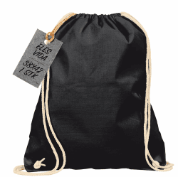 🎒 Baumwoll Turnbeutel 38 x 42 cm - Sportbeutel & Rucksack Stofftasche