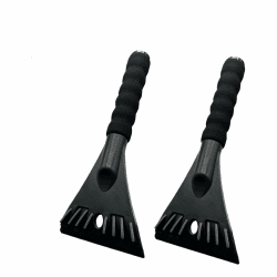 🚗❄️ SEHAUSEU 2 Stück Eiskratzer Auto, ABS Eisschaber - Rutschfester Ergonomischer Softgriff