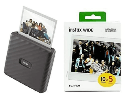 📸🌟 INSTAX LINK Wide Smartphone Printer Wide Film, 5'er Pack (5x10 Aufnahmen) - Angebot!