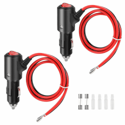 Thlevel Zigarettenanzünder Stecker 55cm 14AWG Verlängerungskabel 🚗🔌