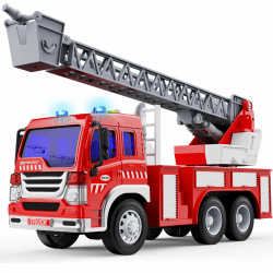 🔥 GizmoVine Feuerwehrauto Groß mit Sound und Licht 🔥