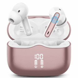🎧 Bluetooth Kopfhörer In Ear mit 4 ENC Mic, Tiefer Bass, 40Std Spielzeit, IP7 Wasserdicht