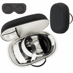 🎮 XINGFUDAO Große Tasche für Meta Quest 3/3S - Hartschalenkoffer für VR-Headset und Zubehör