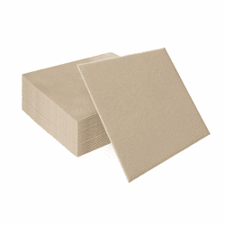 🎉 PAW - Servietten aus Airlaid - Stoffähnlich (40 x 40 cm) I 50 Stück I Beige 🎉