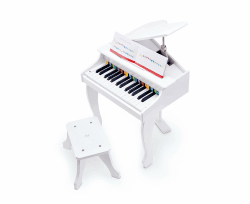 🎹 Hape Luxusflügel | Piano mit 30 Tasten inkl. Stuhl, elektronisches Musik-Keyboard 🎵