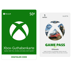 🎮 Xbox Live 50 EUR Guthaben + Game Pass Ultimate 1 Monat 🎁