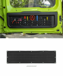 🚗 Auto hinteren Kofferraum Lagerung Organizer Tasche für Suzuki Jimny 2019-2024 (Schwarz A) 🌟