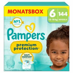 🌟 Deal: Pampers Premium Protection Größe 6, 144 Windeln 🌟