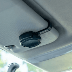 Auto Sonnenblende Halterung für CO-DRIVER NO2, 1 Set, in Schwarz 🚗