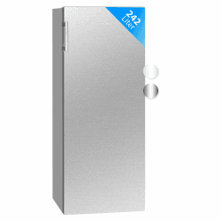 🌟 Bomann® freistehender Vollraumkühlschrank VS 7316.1 inox 🌟