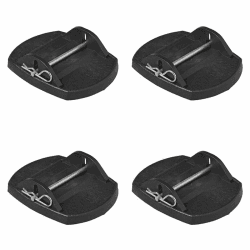 🔧 Unterlegplatten Stützfuss 4 Stück 🚐