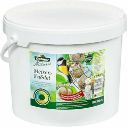 🐦🌿 Dehner Natura Premium Meisenknödel ohne Netz, ganzjähriges Wildvogelfutter 🌰🍂