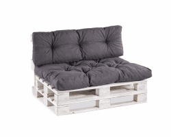 Gesteppte Palettenkissen Set 🌼 Gartensofakissen 🛋️