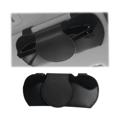 Auto Brillenhalter aus hochwertigem Leder 🕶️🚗