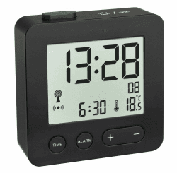 🌟 Super Angebot! TFA Dostmann 60.2545.01 Digitaler Funk-Wecker 🕰️⏰