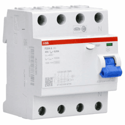 🔌 ABB F204 A-40/0.03 Fehlerstrom-Schutzschalter 4P Typ A 30 mA 40 A 2CSF204101R1400 Deal! ⚡