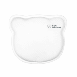 👶🏻😴 KOALA BABYCARE Babykissen Plagiozephalie aus Memory Foam - Weiß